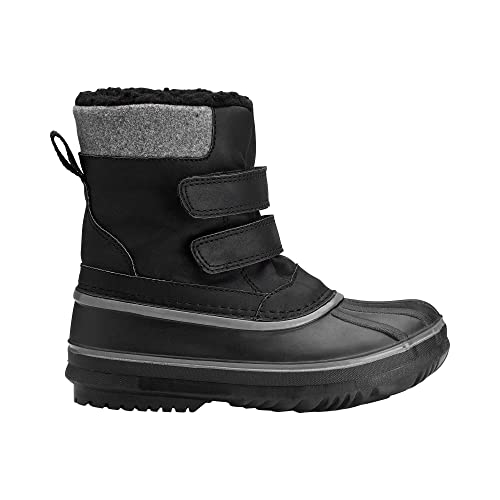 Viking Rogne Snow Boot, Black/Grey, 35 EU Weit von Viking