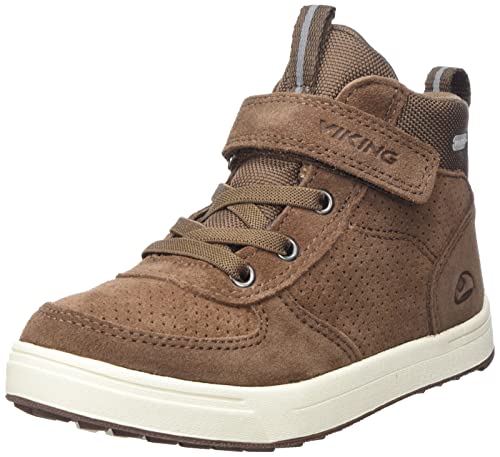 Viking Jungen Samuel Mid Wp Rain Shoe, Braun, 20 EU von Viking