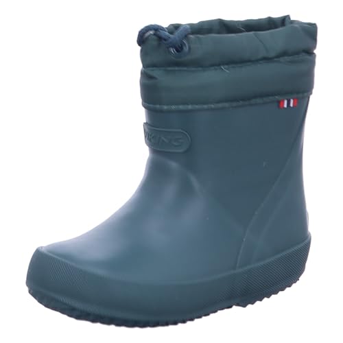 Viking Unisex Kinder Indie Alv Thermo Wool Gummistiefel, Dark Green, 30 EU Viking Unisex Kinder Indie Alv Thermo Wool Gummistiefel, Dark Green, 30 EU von Viking
