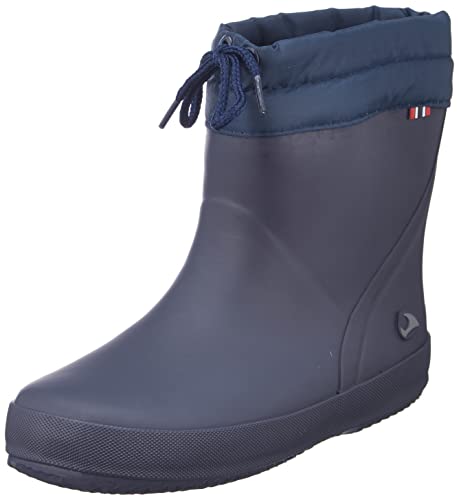 Viking Unisex Kinder Indie Alv Thermo Wool Gummistiefel, Navy Grey, 30 EU von Viking