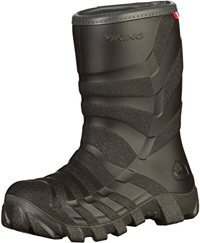 Viking ULTRA 2.0, Unisex-Kinder Schneestiefel, Schwarz (Black/Grey), 23 EU (6 UK) von Viking