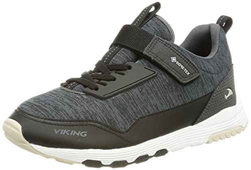 Viking Unisex Baby Arendal GTX Sneaker, Black Charcoal, 26 EU von Viking