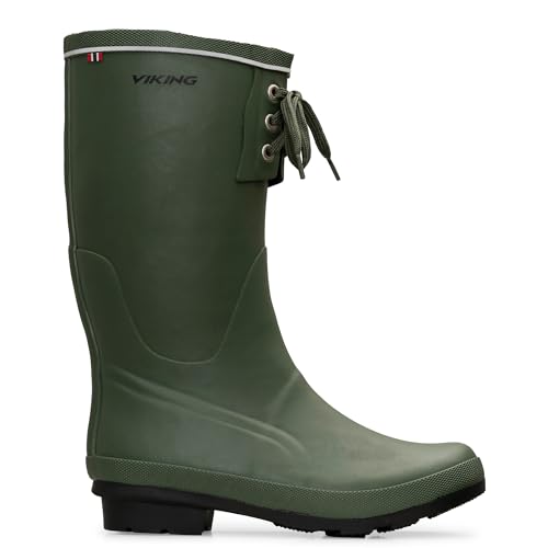 Viking Full KLAFF, Unisex-Erwachsene Gummistiefel, Grün (Green), 38 EU (5 UK) von Viking