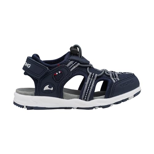 Viking Jungen Thrill Sportsandale, Navy/Grey,27 EU Weit Viking Jungen Thrill Sportsandale, Navy/Grey,27 EU Weit von Viking