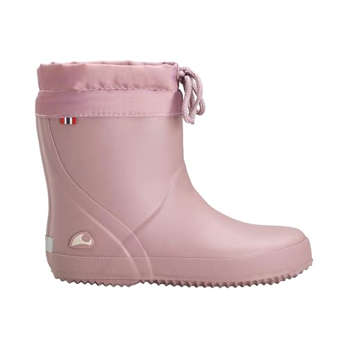 Viking Unisex Kinder Indie Alv Thermo Wool Gummistiefel, Dusty Pink Light Pink, 28 EU von Viking