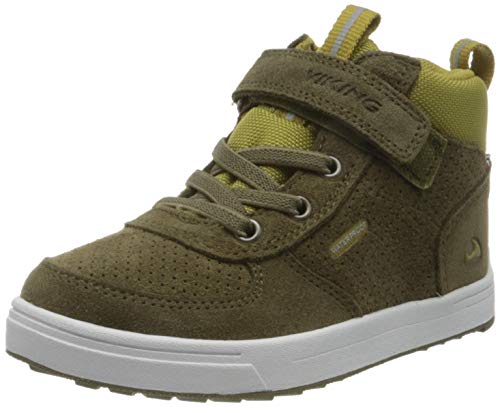 Viking Unisex-Erwachsene Samuel Mid WP Walking-Schuh, Khaki/Olive, 20 EU,20 EU von Viking