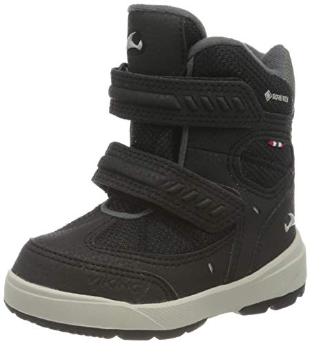 Viking Unisex Kinder Toasty II GTX Schneestiefel, Black/Charcoal, 29 EU, Schneestiefel von Viking