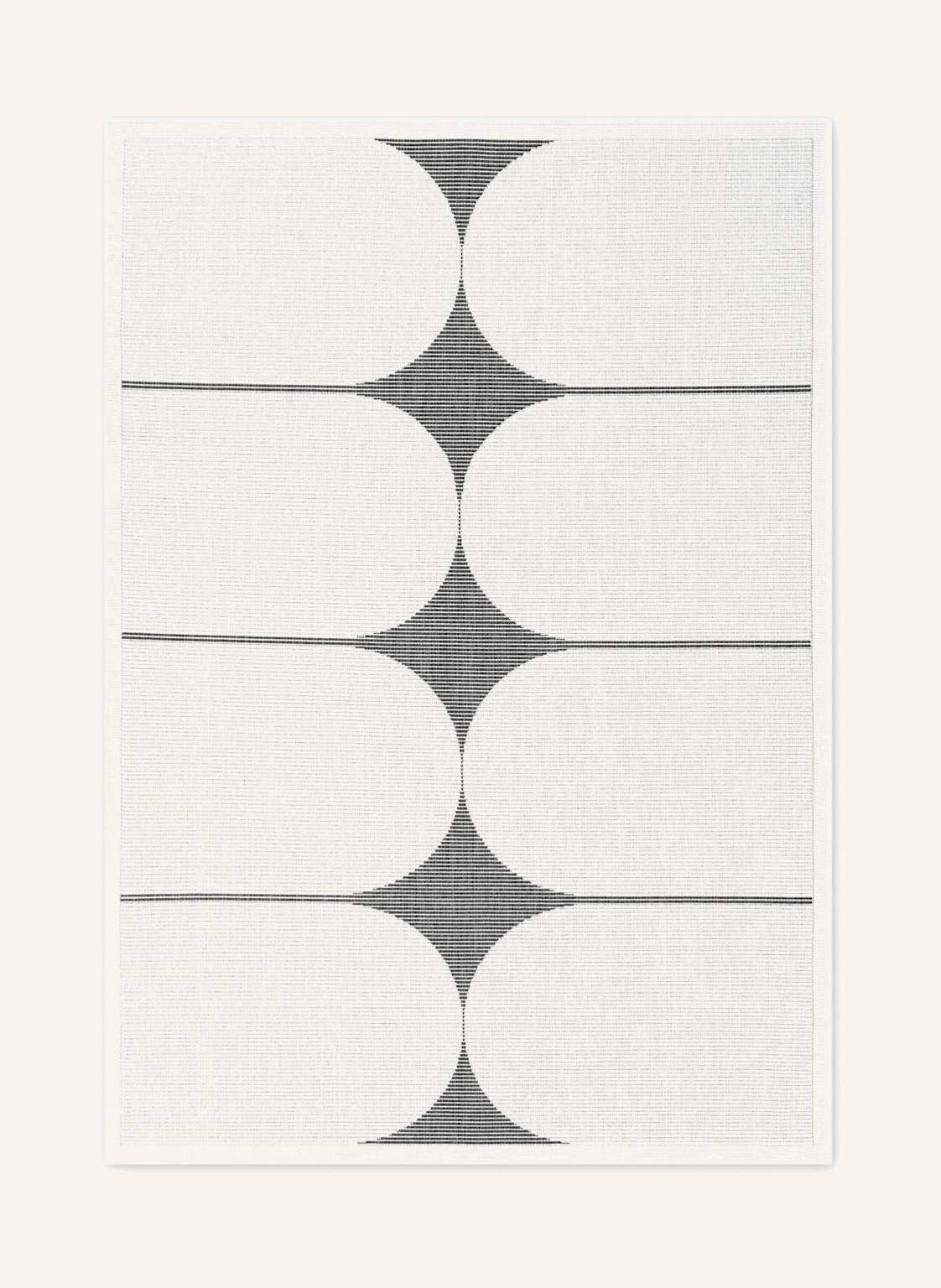 Vikosa Teppich Bowen schwarz von vikosa