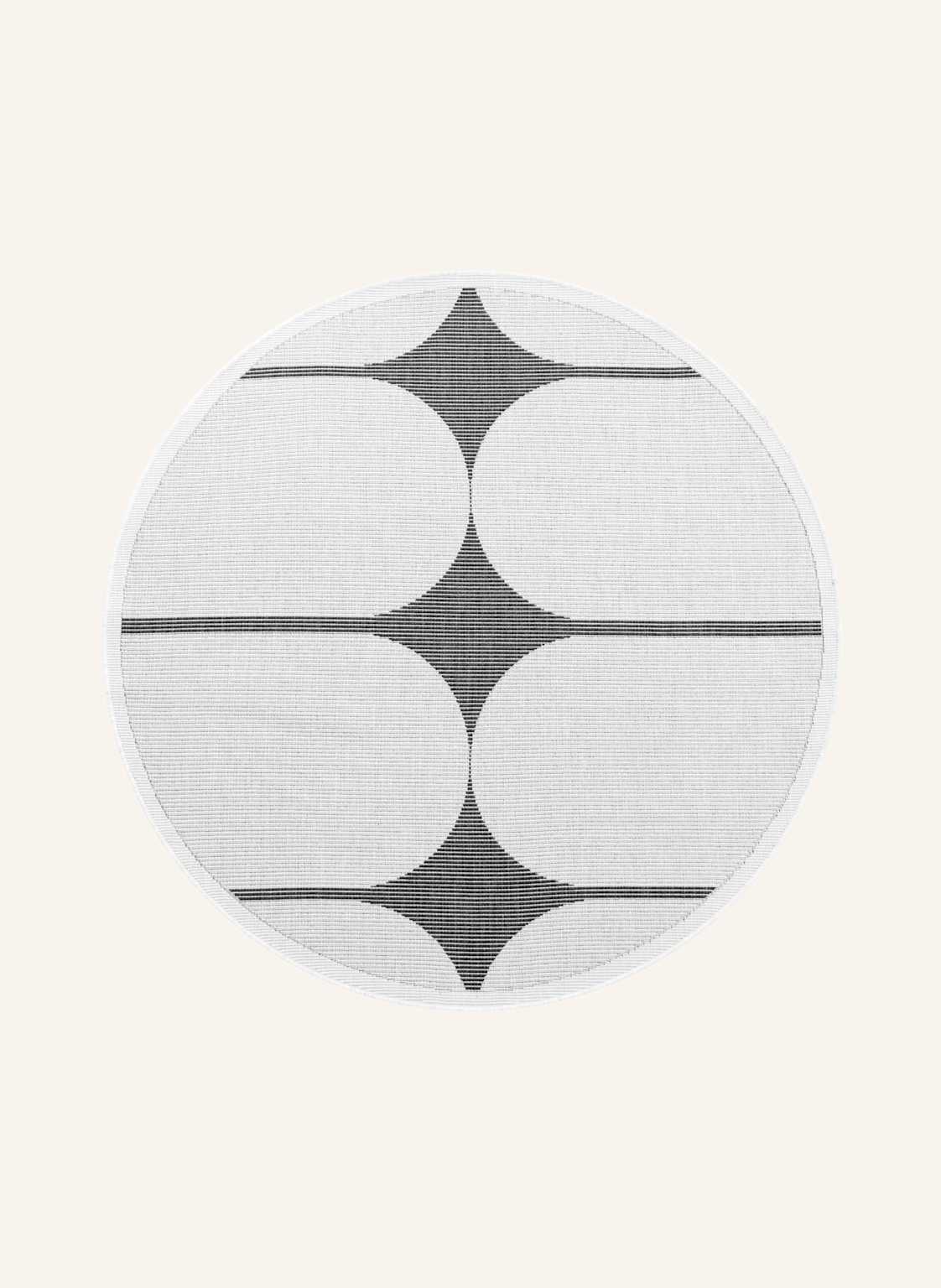 Vikosa Teppich Bowen schwarz von vikosa