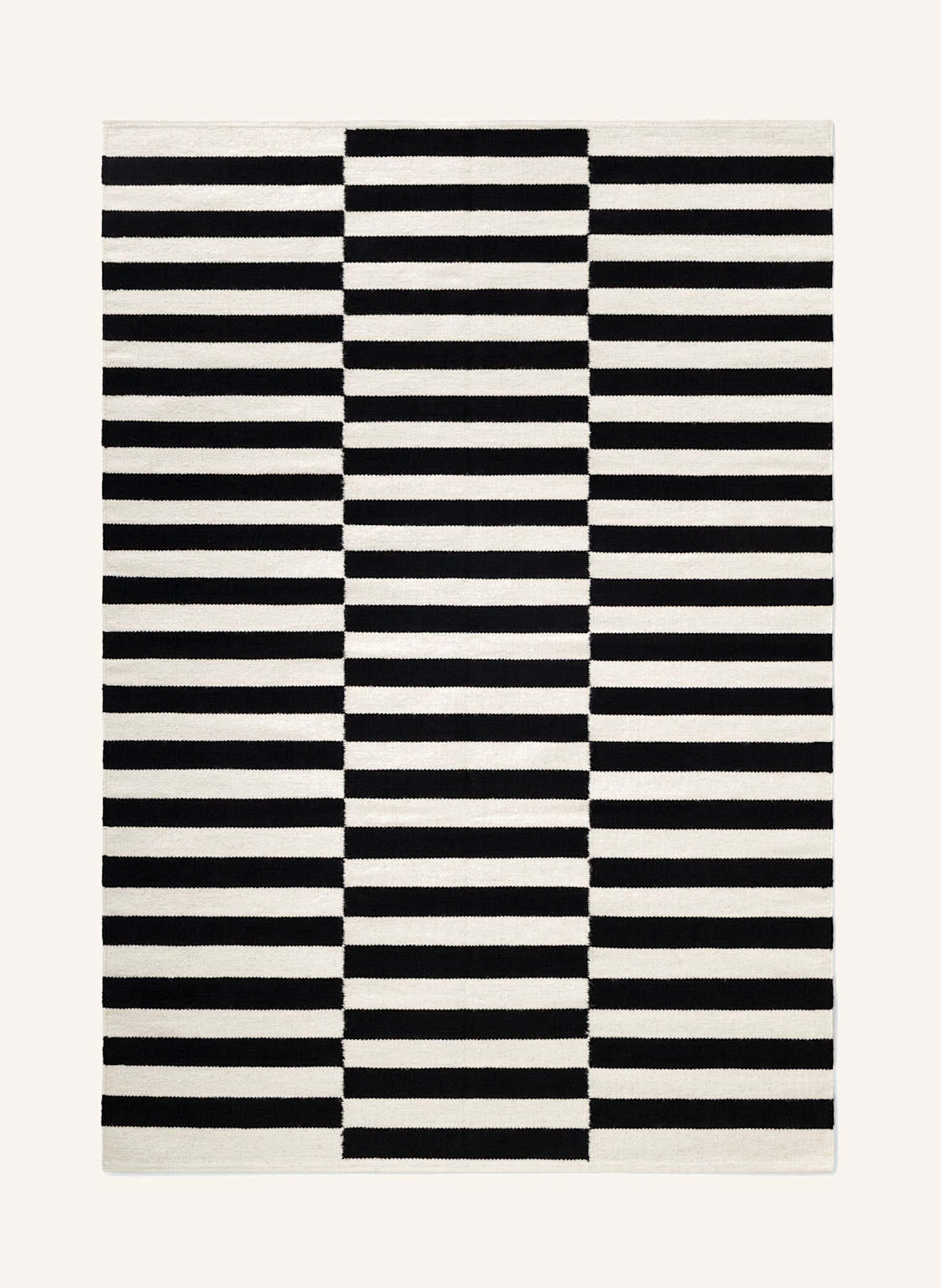 Vikosa Teppich Donna schwarz von vikosa