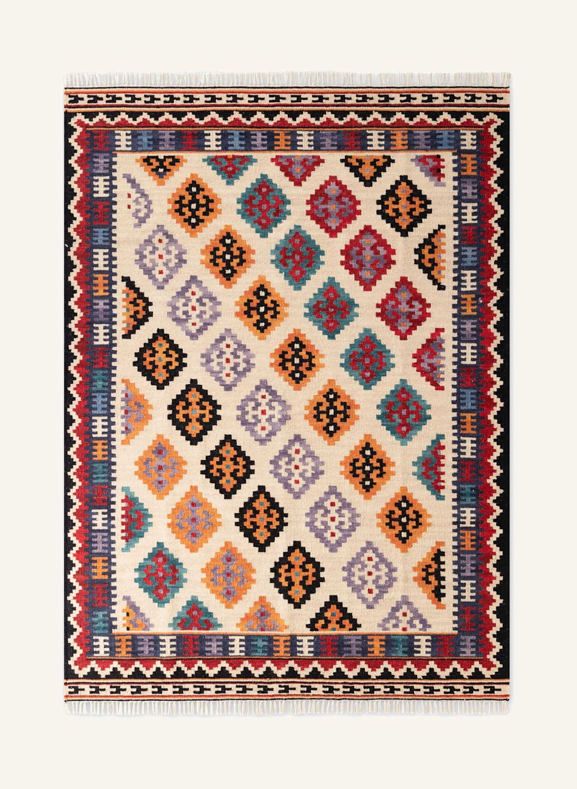 Vikosa Teppich Kian rot von vikosa