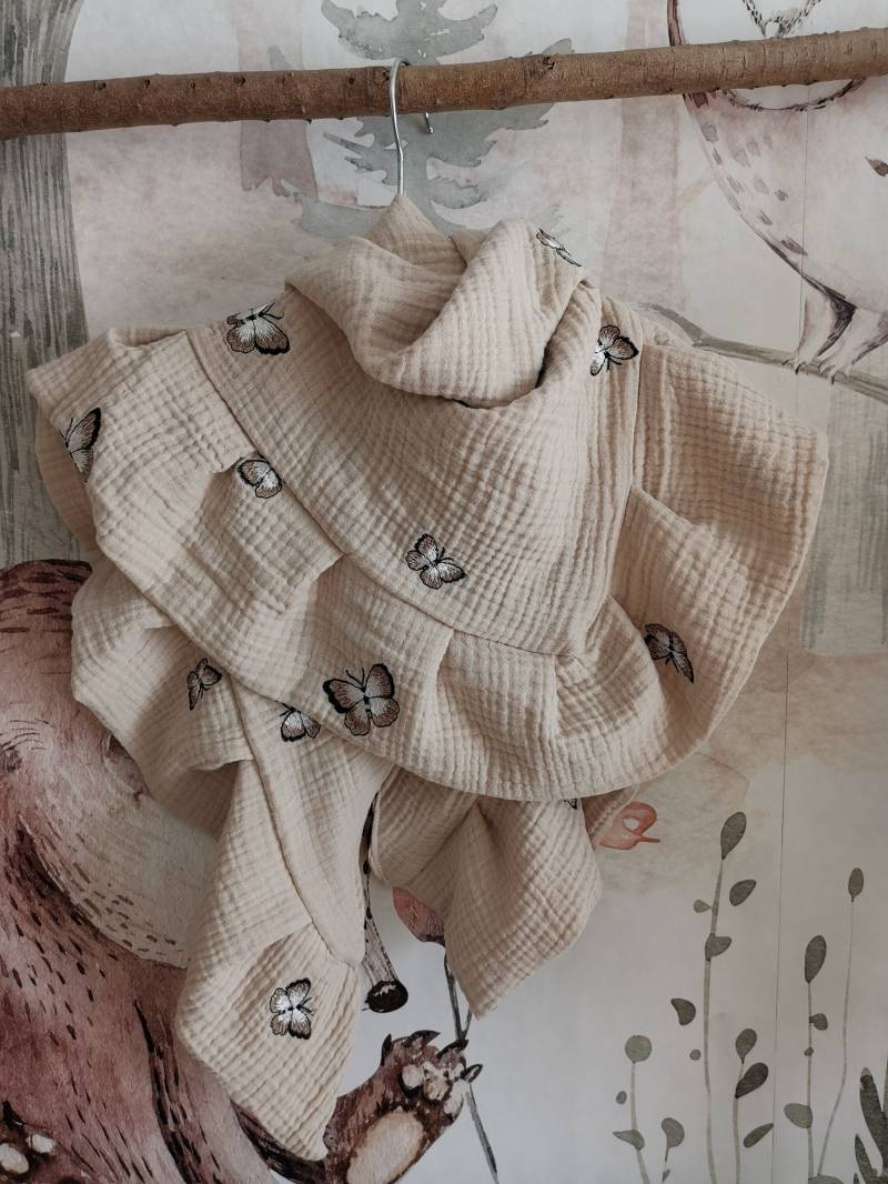 Halstuch Kinder, Musselin, Herbst von villamoniquehandmade