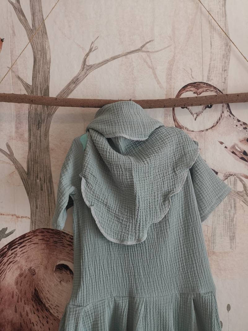 Kleid Kinder Musselin, Sommerkleid, Größenwahl von villamoniquehandmade
