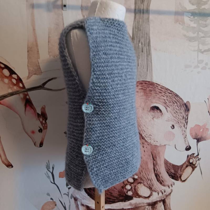 Leibchen Handgestrickt Mit Größenwahl Und Farbwahl von villamoniquehandmade