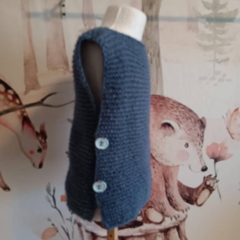 Leibchen Handgestrickt Mit Größenwahl Und Farbwahl von villamoniquehandmade