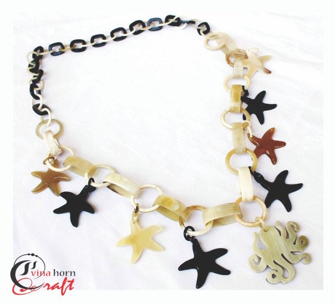 Büffelhorn Halsketten - Kette Halskette Handgefertigt in Vietnam von vinahorncraft
