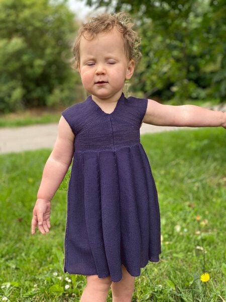 vincente Gestricktes Sommerkleid aus TENCEL von vincente