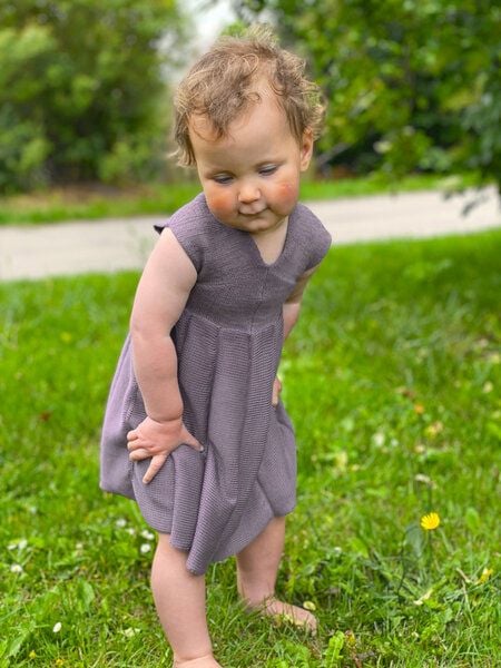 vincente Gestricktes Sommerkleid aus TENCEL von vincente