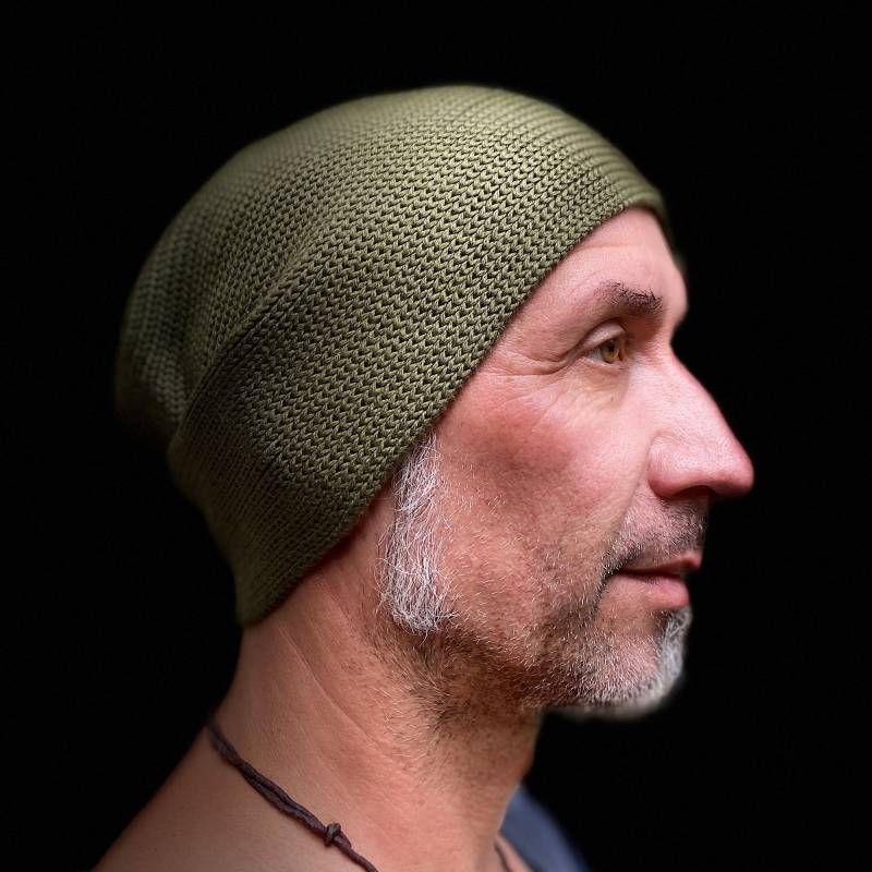 Beanie Aus 100% Schurwolle | Merino Extrafein Im Perlmuster Gestrickt von vincenteBERLIN