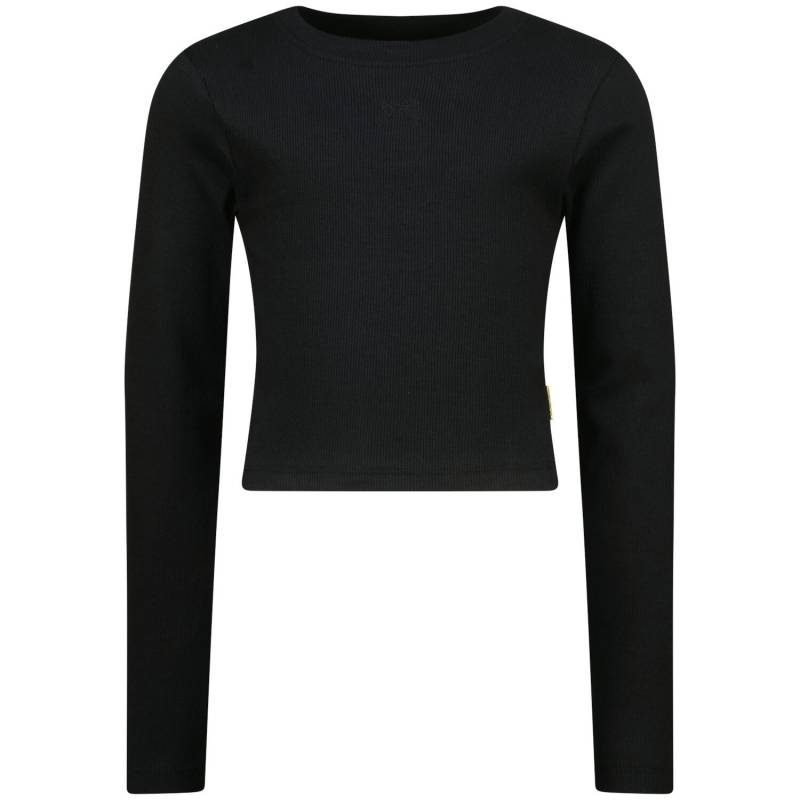 vingino - Basic crop rib top deep black - Gr. - 140 von vingino