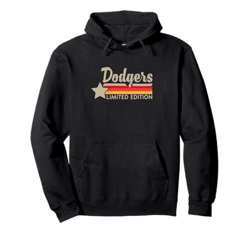 Vintage Dodgers Name Throwback Retro Männer Frauen Pullover Hoodie von vintage sports