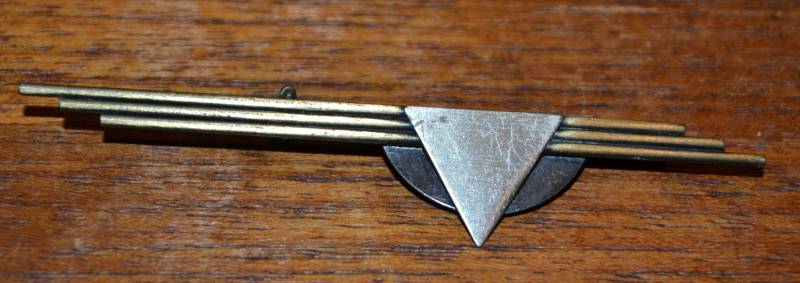 Original 80Er Jahre Vintage Anstecker Metall Brosche Pin Retro Mid Century von vintageBagsAndCo