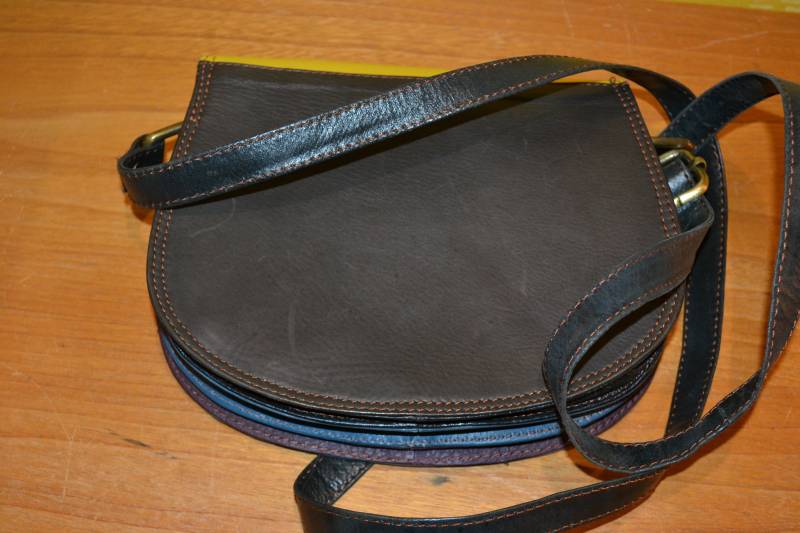 Schöne Schlichte Vintage Handtasche Schwarz Aus Den 70Er Jahren Retro Mid Century Shabby Chic Clothing Second Hand Wear von vintageBagsAndCo