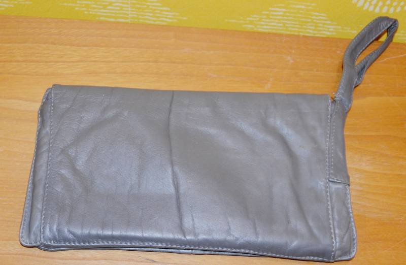 Schöne Vintage Handtasche Grau 70Er Jahre Granny Bag Retro Clothing Mid Century Second Hand Wear von vintageBagsAndCo