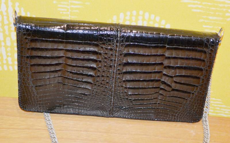 Schöne Vintage Handtasche Schwarz 60Er Jahre Granny Bag Retro Clothing Mid Century Second Hand Wear von vintageBagsAndCo