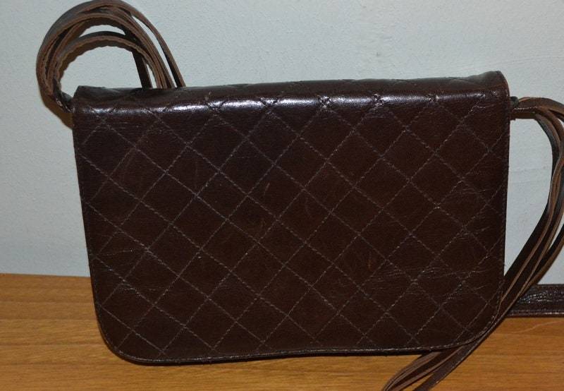 True Vintage Handtasche Rotbraun von vintageBagsAndCo