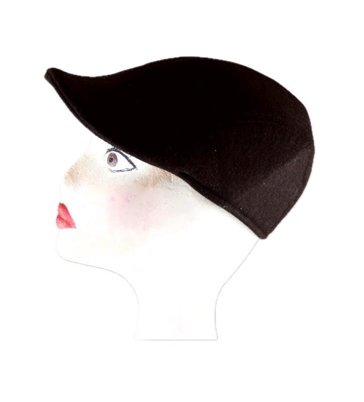 Gatsby Mütze/Braune Baskenmütze Hipster Boho Schirmmütze von vintagecatalunya