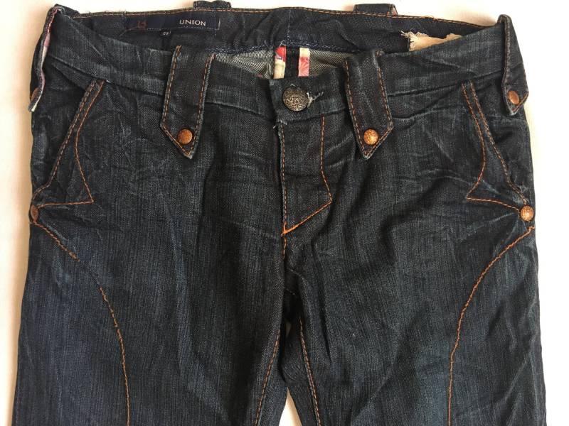 Union Damen Denim Jeans-Made in Den Usa-Hippie-Boho-70Er Jahre von vintagecoolbyLuis