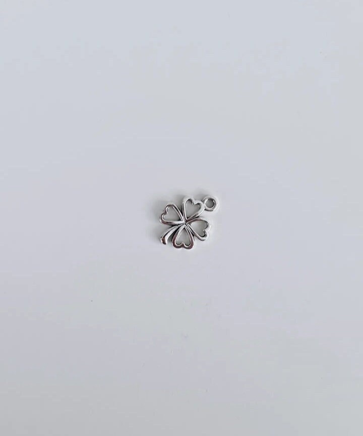 A07 Anhänger | Klee Glücksklee Kleeblatt Silber Schlüsselanhänger A07 Anhänger | Klee Glücksklee Kleeblatt Silber Schlüsselanhänger von vintagedejoli