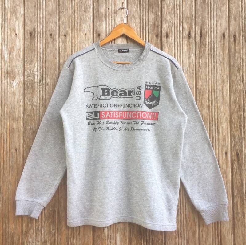 Bär Usa Sweatshirts Pullover Unisex Kleine Größe von vintagegallaggers