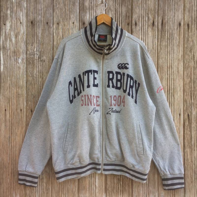 Canterburry Of New Zealand Fullzipper Sweater Ruby Xl Grösse von vintagegallaggers