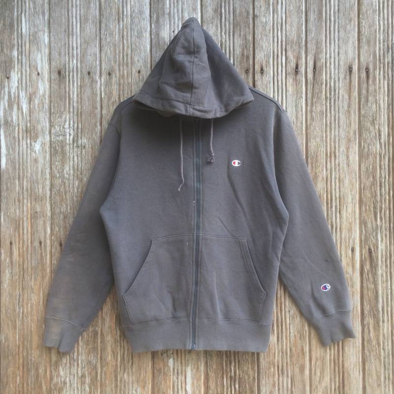 Champion Pullover Hoodie Stickerei Logo Unisex Mittlerer Größe von vintagegallaggers