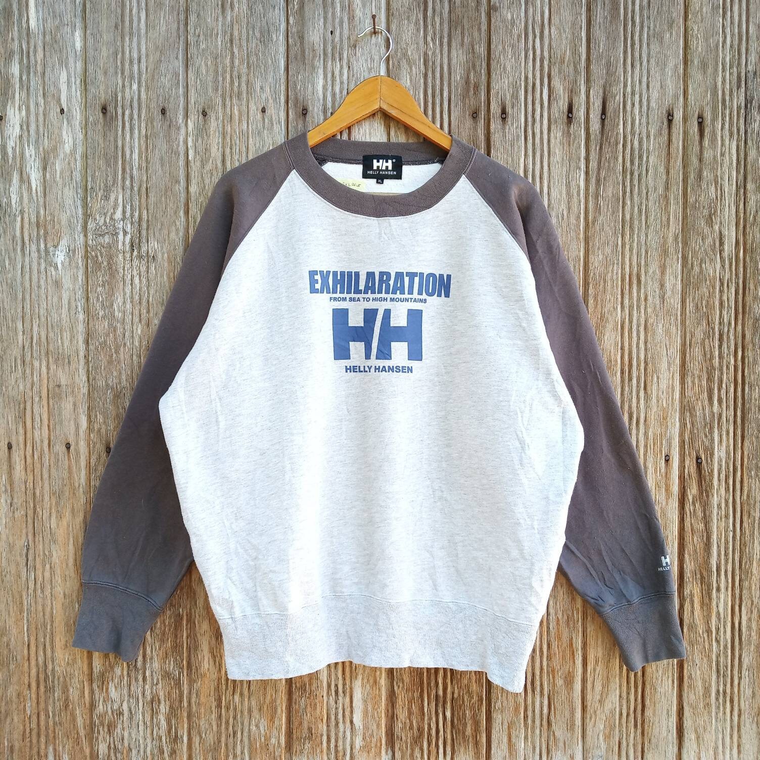 Helly Hansen Big Logo Sweatshirts Unisex Xl Größe von vintagegallaggers