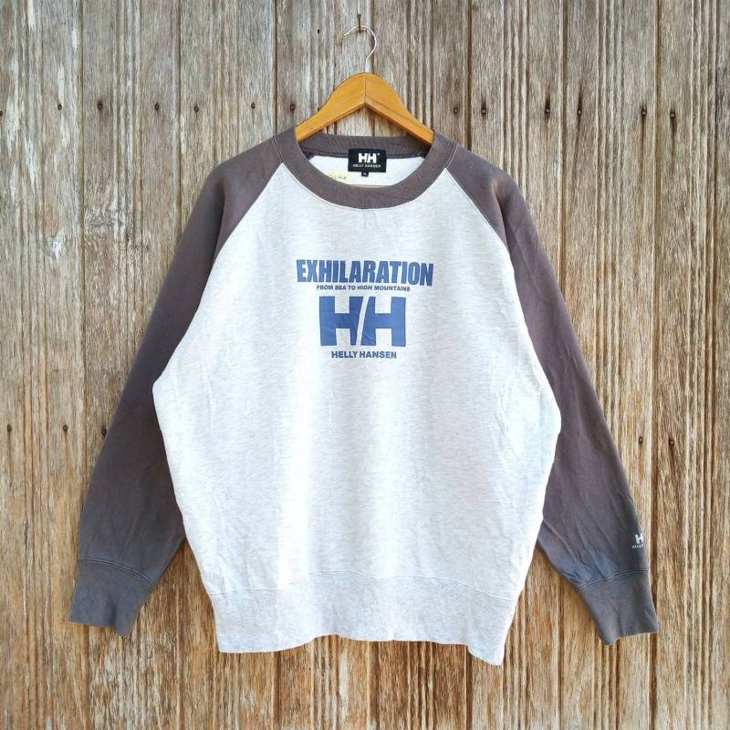 Helly Hansen Big Logo Sweatshirts Unisex Xl Größe von vintagegallaggers