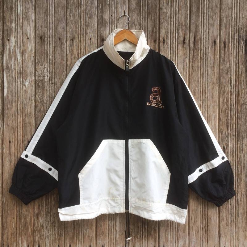 Santa Fe Stickerei Stil Logo Windjacke Unisex Xl Größe von vintagegallaggers