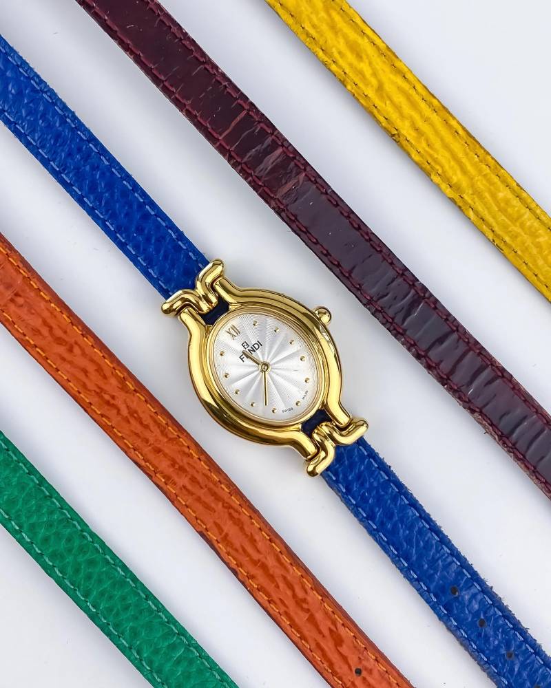 Fendi Vintage Gold Uhr Wechselarmband Box Set Fendi Vintage Gold Uhr Wechselarmband Box Set von VlwParis