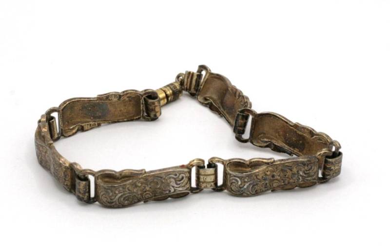 Vintage Armband Ca. 1950 Kordes & Lichtenfels 835Er Silber Vergoldet Vintage Armband Ca. 1950 Kordes & Lichtenfels 835Er Silber Vergoldet von vintagepearly