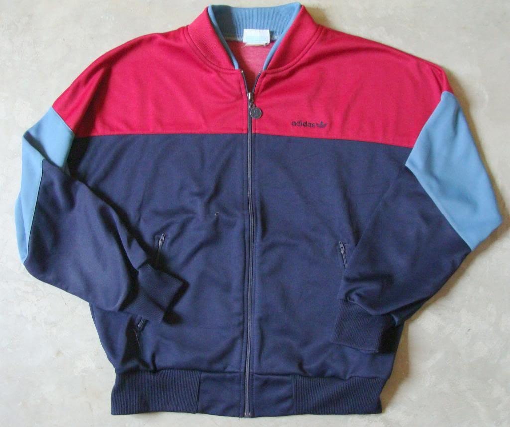 Vintage 80Er Jahre Adidas Trefoil Retro Trainingsjacke von vintageteesonline