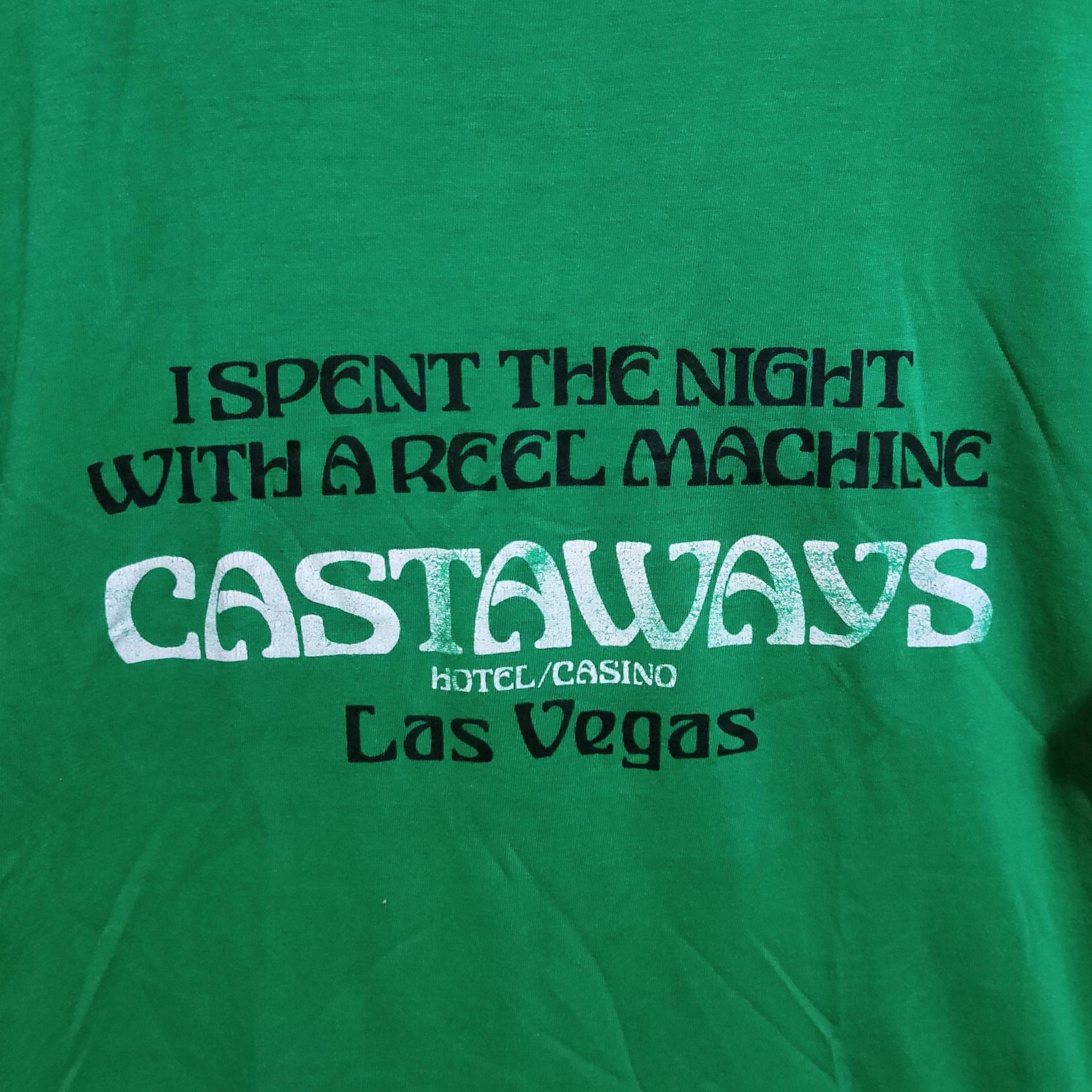 Vintage 80Er Jahre Castaways Hotel Las Vegas T-Shirt von vintageteesonline