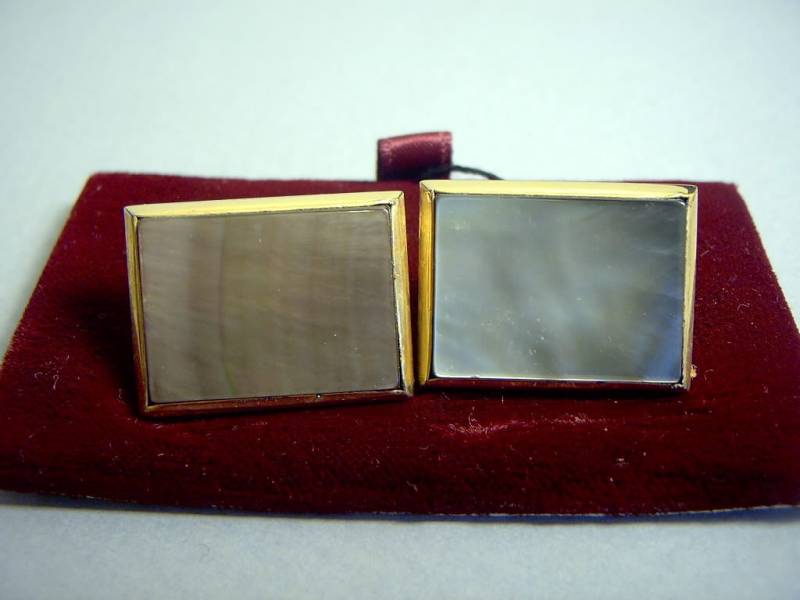 Manschettenknöpfe Mop Vintage 1940Er 50Er Jahre Mint Altbestand Hochzeit Bräutigam Geschenk Deutschland von vintagevasso