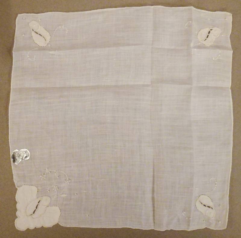 Vintage Madeira Taschentuch Hand Embr. Hochzeit 12 X Mint Papier Tag S von vintagevasso