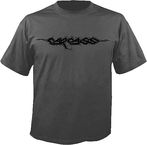 Carcass 'Logo' Charcoal T - New Reek of Putrefaction Heartwork Necroticism T-Shirts & Hemden(3X-Large) von violent