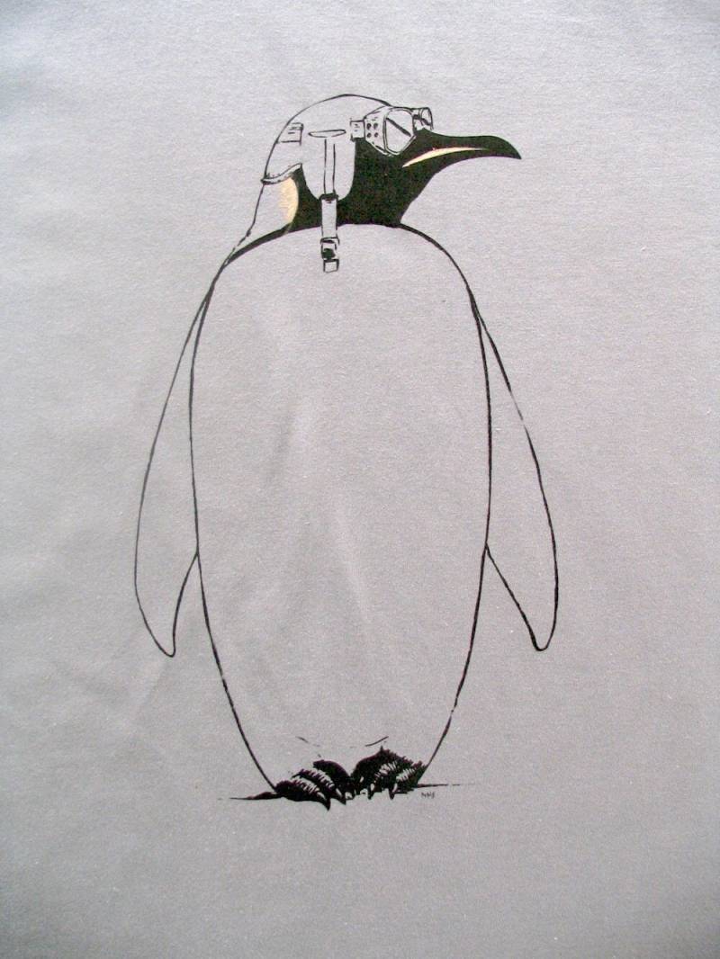Aviator Penguin | Frauen-T-Shirt von viperxmns