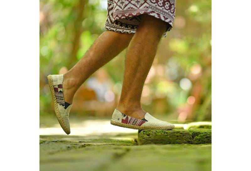 virblatt Espadrilles Herren & Damen, Hanf, Sommerschuhe Herren Espandrillos Espadrille Hanf von virblatt