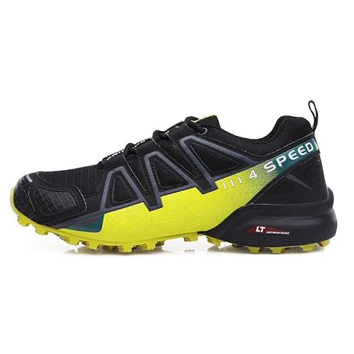 Wanderschuhe Herren Atmungsaktiv Leichte Trekkingschuhe Herren rutschfeste Bequeme Outdoor Schuhe Herren für Sport Fitness Trekking-& Wanderhalbschuhe (Es wird empfohlen, eine Nummer größer zu kaufen) von viriech