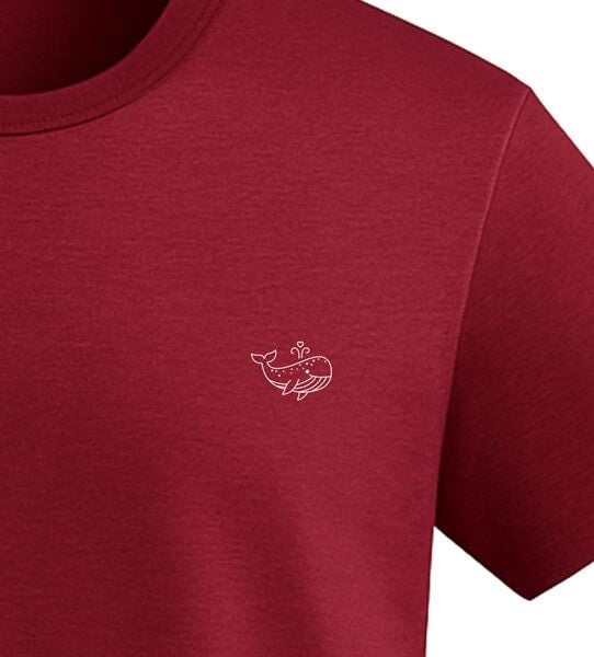 vis wear Love Whale - Organic Shirt von vis wear
